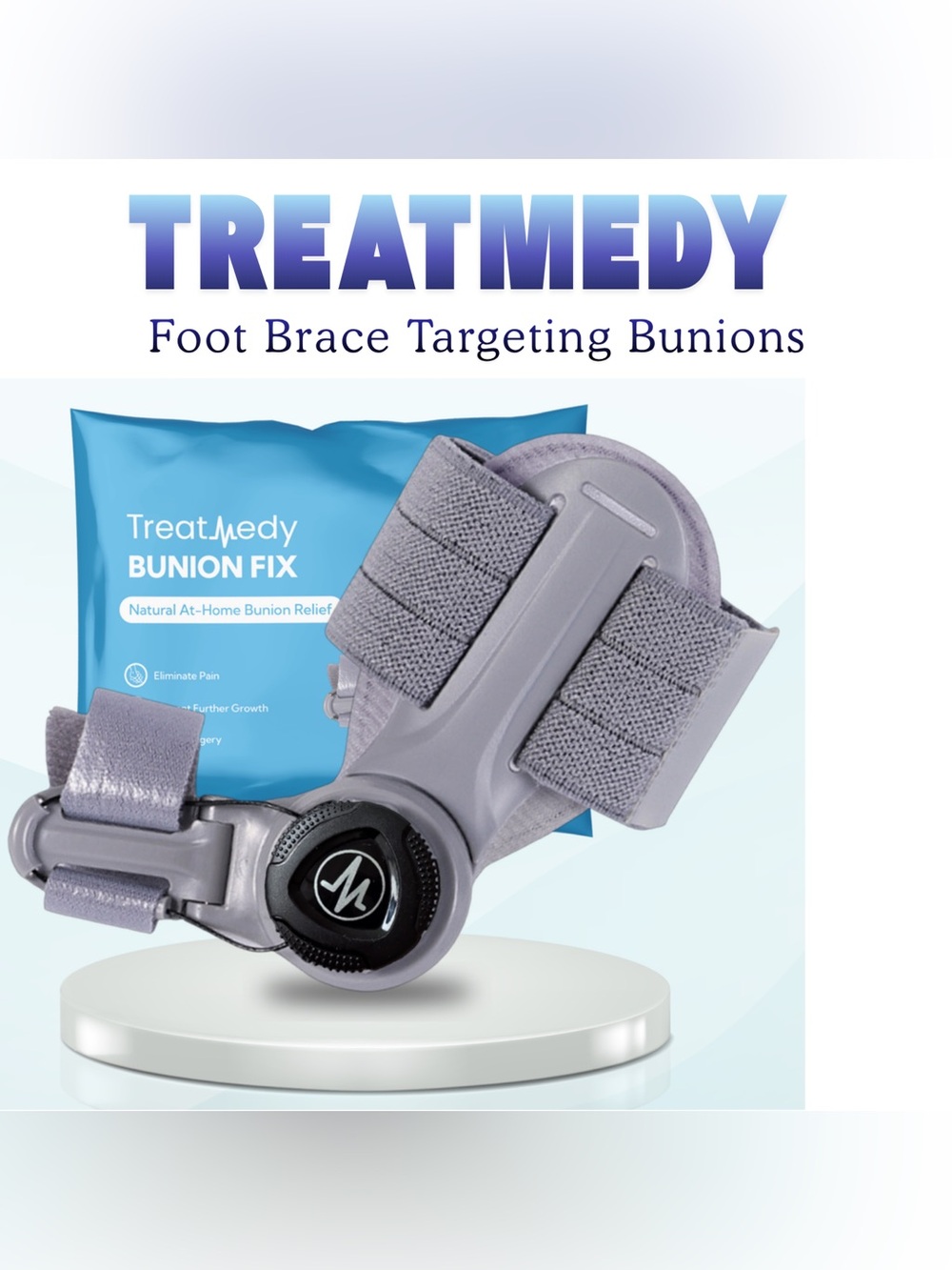 Treatmedy Bunion Fix Foot Brace - Adjustable Bunion "Corrector" Splint